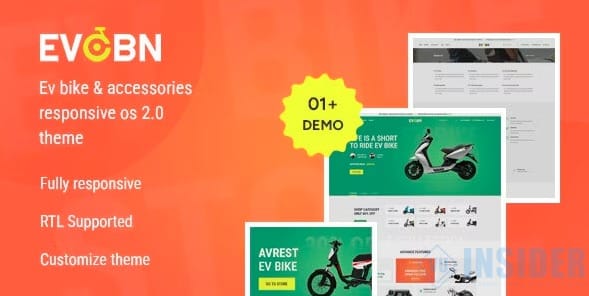 Evobn - The EV-Bike & Accessories Responsive Shopify Theme v1.0