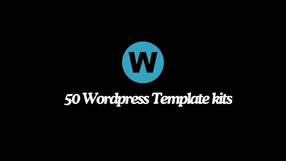 50 WordPress Template kits
