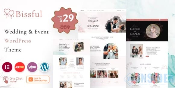Bissful - Wedding & Event WordPress Theme v1.3