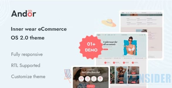 Andor - The Inner Wear Product Shopify Theme v1.0